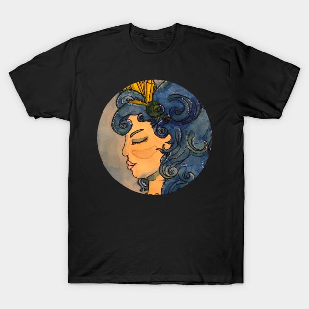 Blue Queen / Queen of Everything T-Shirt by nathalieaynie